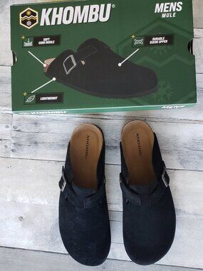 NWT - Khombu Men's Mule Black – Size 11